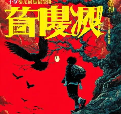 《麦田通讯》封面，少年在麦田里举着收音机